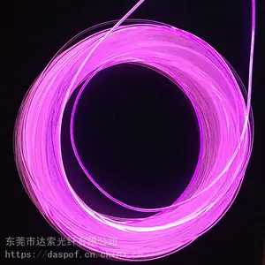 裙边导光条3mm裙边汽车灯氛围灯2.5mm裙边光纤导光条