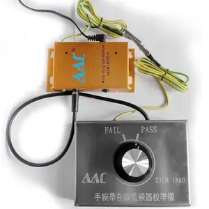 SALM1801D-II 静电手环报警器双工位 自动版防静电手腕带接地监控器
