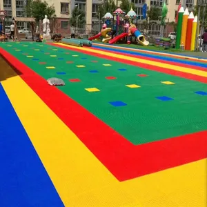 幼儿园专用塑胶地板 健身房橡胶地垫 epdm场地