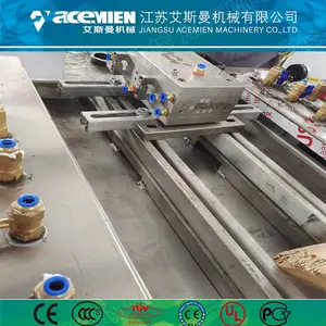 PVC型材生产线,单螺杆挤出机,牵引切割一体机