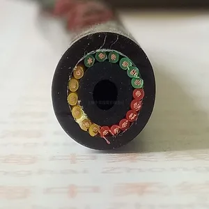 食品医疗设备用高柔防水耐折多芯氟胶管组合线缆