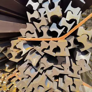 怒 江钢材建材市场销售钢轨Q235轨道钢热轧重轨轻轨起重机轨可切割