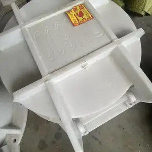 DN1500节能型自由侧翻式双开拍门 防倒灌DN 300玻璃钢拍门