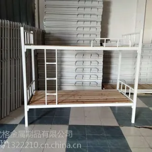 南通铁床厂家 铁架床 现代中式双层床 上下铺铁床零售价格