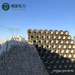 400环形混凝土电杆 河北雄安电杆厂