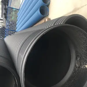 高速公路建设埋地用HDPE SN8 DN800双壁波纹管厂家