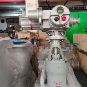 上海科耐迪 电站专用电动高温高压闸阀Z962Y-200V 智能带遥控控制电动执行机构