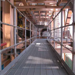 重荷载格栅板 常恒批发 工厂销售 镀锌钢格板 齿形钢格板