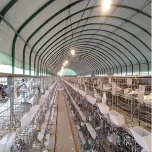 博利建造 水产大棚 智能温室大棚 镀锌管鱼虾温室 耐腐蚀