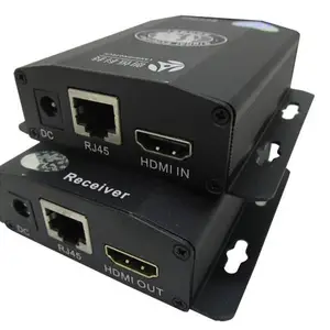 朗恒HDB-100D/HDB-70D4K高清HDMI延长器支持POE供电HDBase-T网传