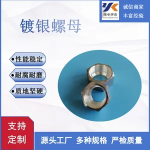 304不锈钢六角螺母/镀银螺母法兰螺母异形螺母