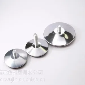 防滑紧至地面餐桌脚钉 黑白沙发搭配同色脚钉 防潮五金地钉