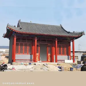 款式多样的广场鼓楼 现代戏楼 寺庙修缮施工