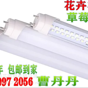 LED组培育苗补光灯LED植物生长灯12W LED植物灯管蔬菜灯