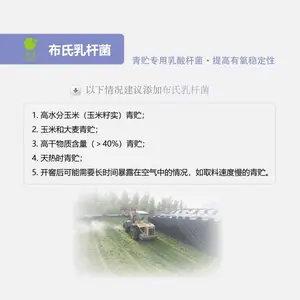 供应惠禾 布氏乳杆菌 饲草青贮专用 异型乳酸菌 产生少量乙酸提高有氧稳定性