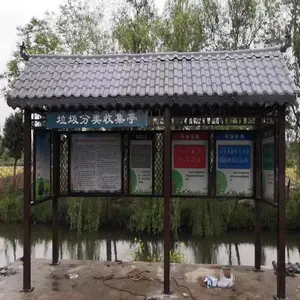 宁波垃圾分类亭 金属垃圾分类亭生产厂家
