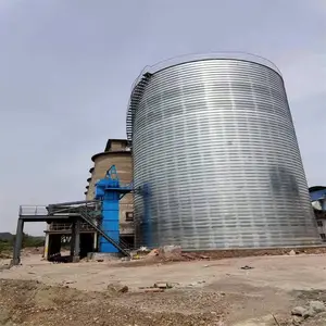 绍兴6000立方螺旋卷板仓施工