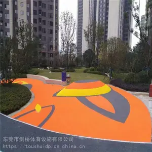 无锡沥青路面施工 小区景区停车场道路沥青混凝土 透水彩色沥青