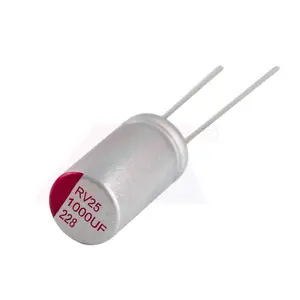 创慧固态铝电解电容RV 1000UF25V 8*15 10*12.5MM 高频低阻抗 东莞创慧