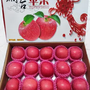 苹果手提盒飞机盒苹果瓦楞包装礼盒制作红富士彩箱阿克苏包装卡盒