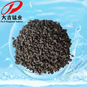 锰矿区厂家供应锰砂滤料含量30-45%粒径1-2MM 2-4MM 用于地下水、井水、除铁锰去水黄 工业用水预处理