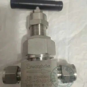 SS-6NBS6针型阀 3/8in卡套管 316不锈钢 进口世伟洛克 苛刻工作环境用