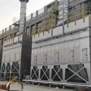 万城青朗喷漆废气处理 除臭除尘净化空气用活性炭吸附催化燃烧设备