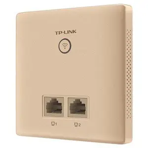 TPLINK香槟金TL-AP306I-PoE 300M无线面板AP设备