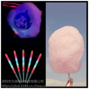 LED棉花糖发光棒 棉花糖机专用8段闪厂家供