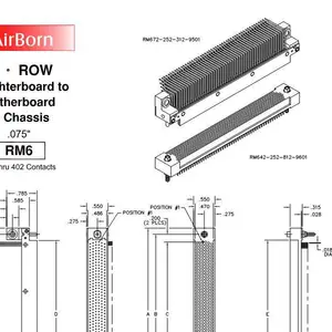 M83513系列美军标D形连接器,航空连接器M83513/03-A08C