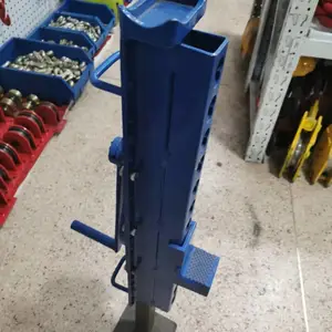 新疆 机械式手摇挎顶千斤顶3T-15T跨顶手动齿条起重工具起道机器