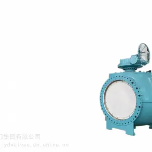远大阀门球铁材质偏心半球阀PQ340X-10Q