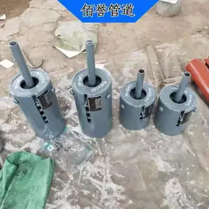 佰誉生产T2可变弹簧支吊架,汽水管道DN150导向管托来图加工
