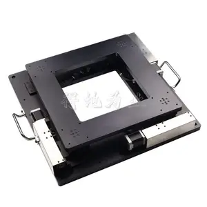 供应 台面450mm XYY视觉对位平台 UVW电动滑台 电动微调架 模组