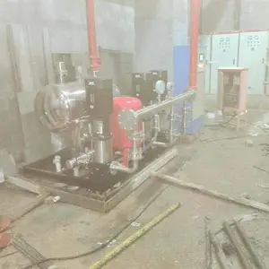 �ɶ��߲㽨����ѹ���޸�ѹ���ܱ�Ƶ��ˮ�豸PLC���Ƹ����ȶ�