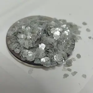 粗颗粒天然白云母岩片 高白度 艺术涂料水磨石文化石用天然岩片