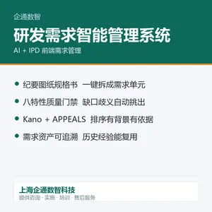 研发需求智能管理系统 IPD前端需求管理软件