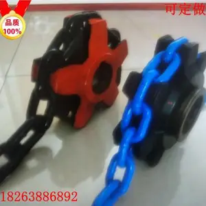 鲁兴耐磨捞渣机链条高强度圆环链可定做