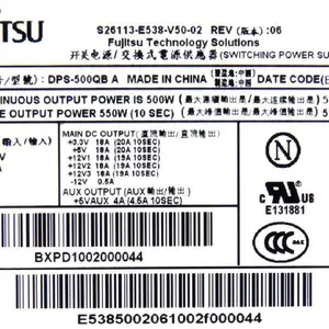 Fujitsu S26113-E598-V50-01 DPS-6***B-2A 65W���ػ���Դ
