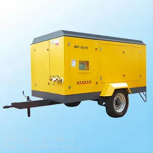 德斯兰柴油移动四轮螺杆空压机DCY12/10