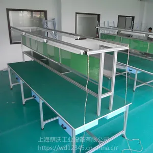 上海萌沃-6063材质-工作台、框架、围栏由铝型材、亚克力板、PC板等等