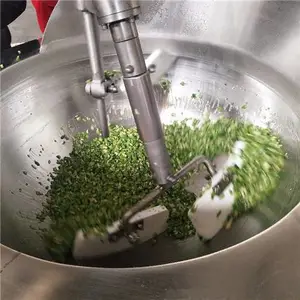 翻转夹层锅 可倾式夹层锅 辣椒酱炒锅