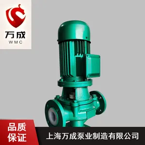 化工行业用耐磨耐腐蚀泵_万成精度高耐腐蚀泵_边立式不锈钢衬氟管道泵供应
