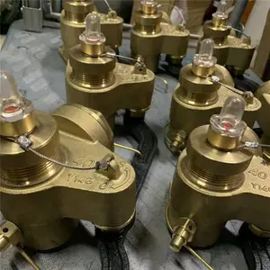 船用日标青铜油舱测深自闭阀带报警装置阀盖F3019上海业竟阀门