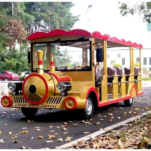 景区/公园/生态园电动/燃油旅游观光游览车封闭式 电动观光车