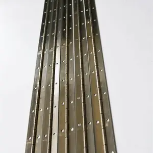 定做316镜面长排铰链 1.5寸常规孔长合页 长度按需定制合页