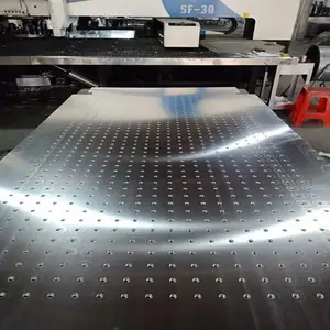 外墙冲孔铝单板_2.0mm厚抗撞击铝单板_欧百建材铝单板***