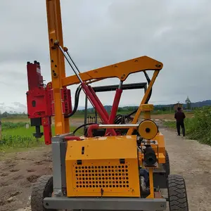 公路护栏打桩机 公路护栏打桩机厂家 渝工平头哥打桩机