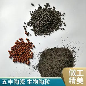 曝气池挂膜生物粘土陶粒滤料 3-5mm 规格齐全 生产商