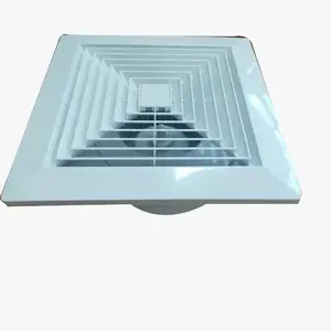 卫生间通风 BLD-400 吸顶式通风器金属换气扇400CH 吊装带金属止回阀